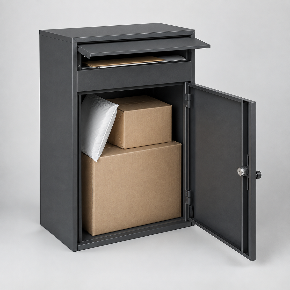 Terrassenbox Aluminium 160 cm – originale Detailansicht